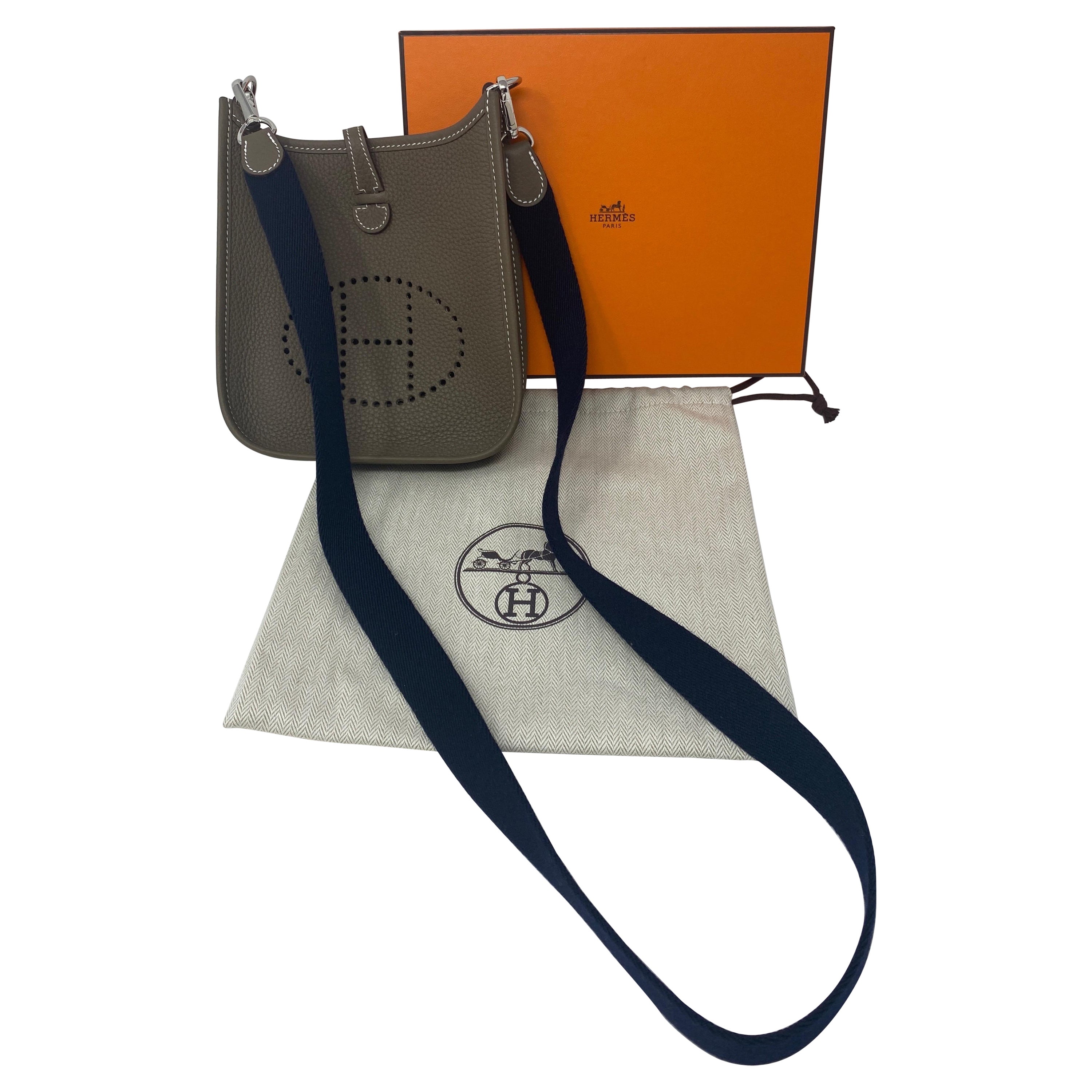 Hermes Etoupe Evelyne TPM Bag