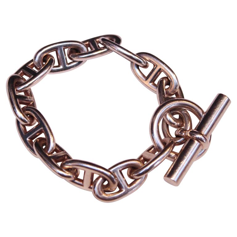 hermes anchor chain bracelet