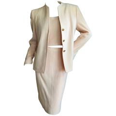 Vintage Chanel Three Piece Midriff Bearing Suit from Spring 1988 