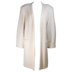 VALENTINO Cream Cashmere Sweater Circa 1980's 5