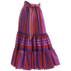 1979 Emanuel Ungaro Skirt and Belt 5