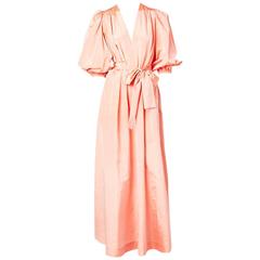 Yves Saint Laurent Irridescent Taffeta Gown