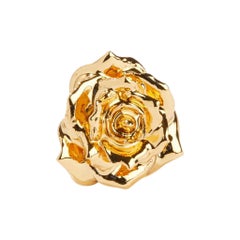 Wedding Bliss, Glossy Lacquer Real Rose Eternal Lapel Pin