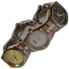 Moschino "Don't Be Late" Multi Watches Bracelet