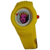 Reloj Andy Warhol "Primera Edición" Banana Banda Amarilla "Marilyn Monroe