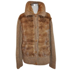 Feig Creations Haute Fourrure Fully Lined Mohair with Female Mink Jacket