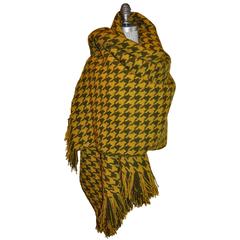 Pendleton Huge Wool "Autumn Shades" Shawl with Fringe