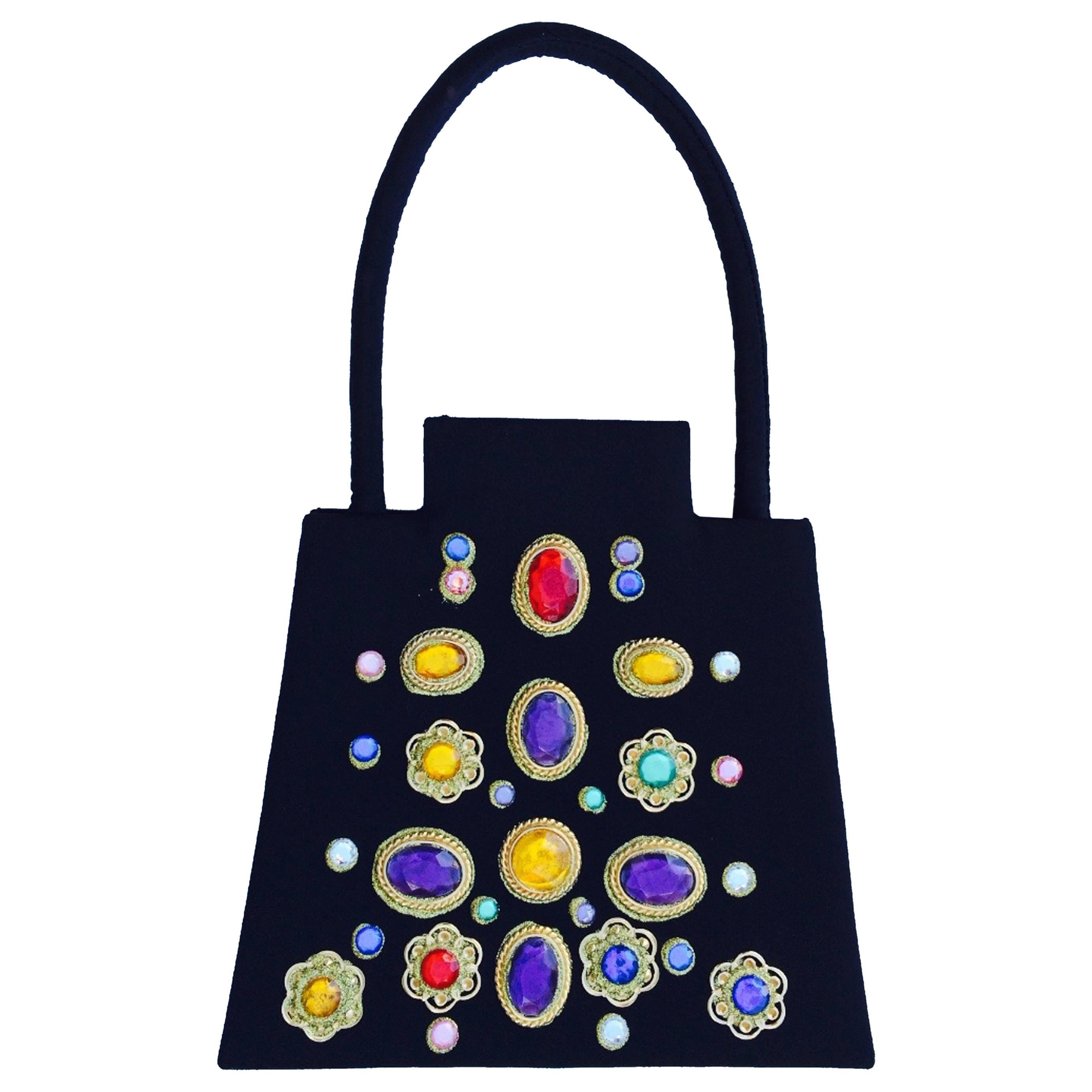 Christian Lacroix 'Jeweled' Evening Handbag ca.1990