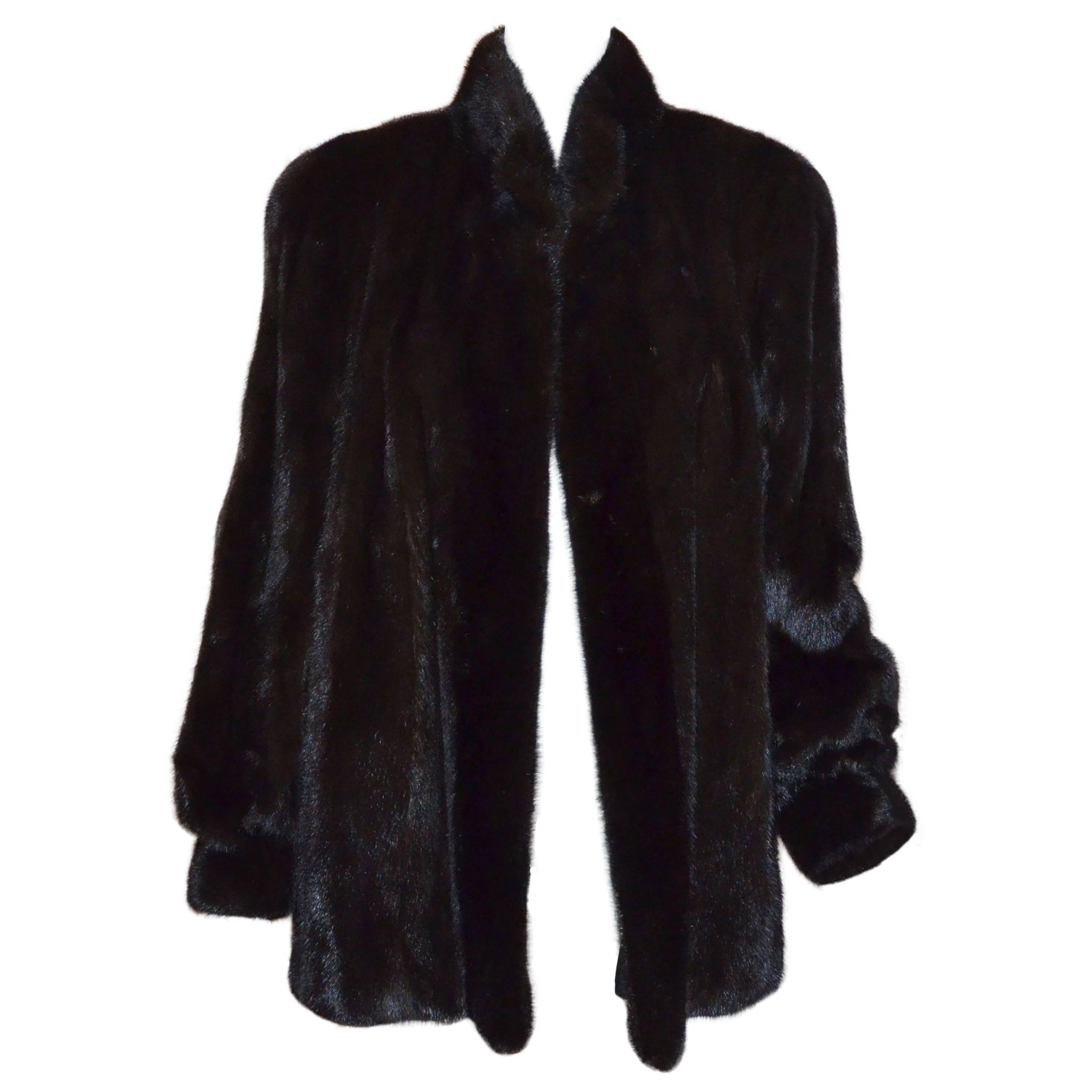 Revillon Brown Mink Coat