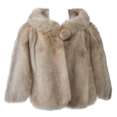 Vintage Honey Mink Capelet