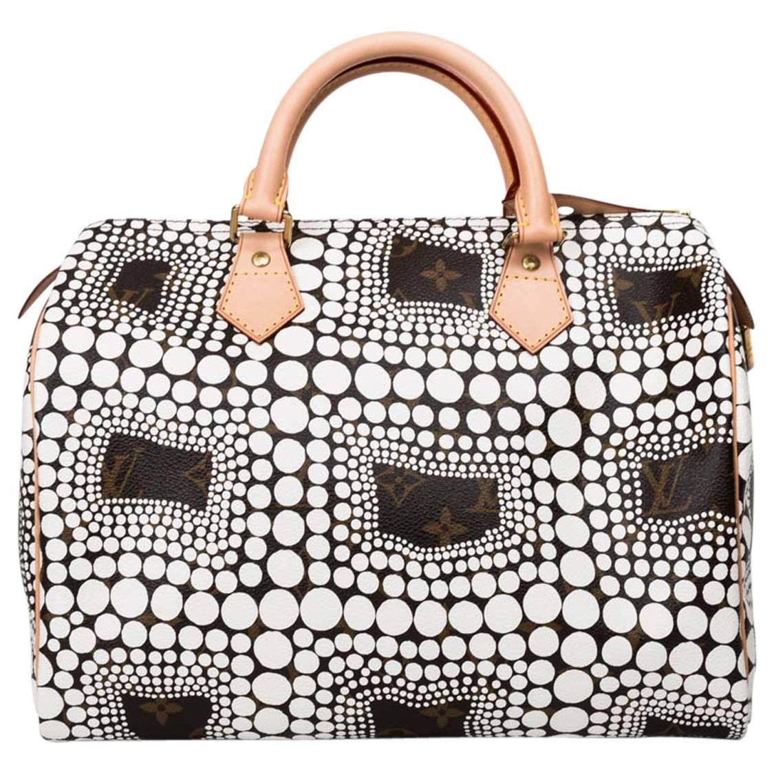 Louis Vuitton Monogram Kusama Town Speedy 30