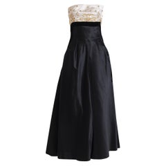  Vintage Elegant Evening Dress with Stones