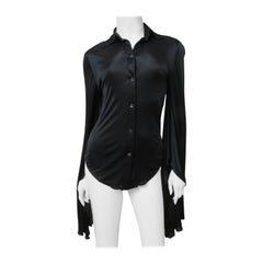Used Tom Ford for Gucci Angel Sleeve Silk Shirt S/S 2004