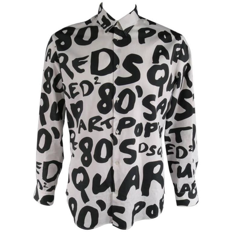 dsquared2 80's pop art sweatshirt