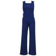 Courreges flared woollen jumpsuit, c. 1971 5