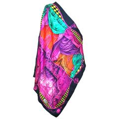 Retro Gianni Versace "Teatro" Scarf