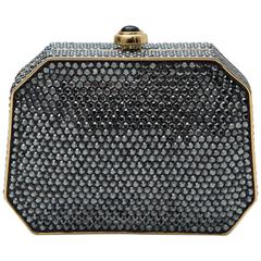 Judith Leiber Crystal Clutch With Gold Hardware 7