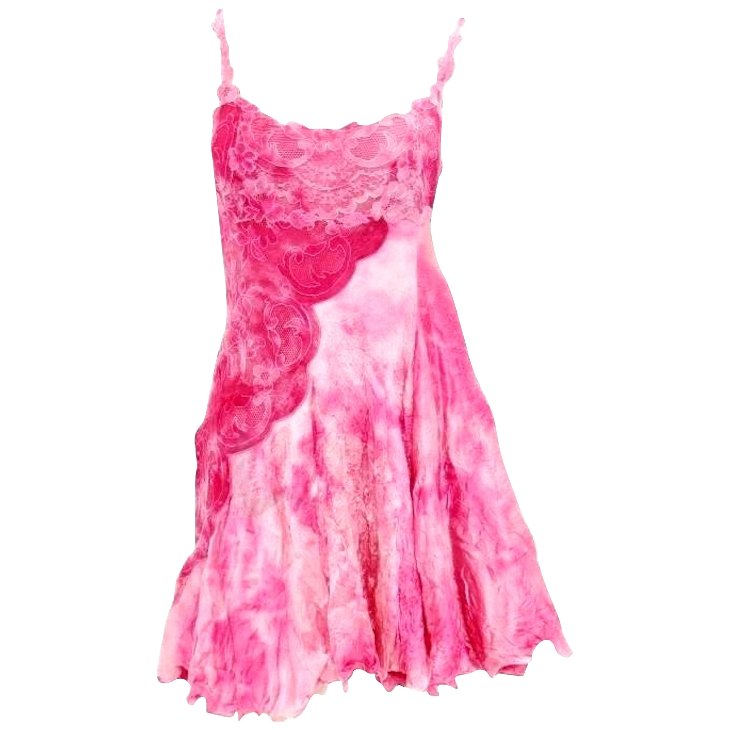versace pink gown