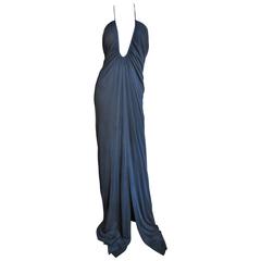 Gucci Plunge Front Backless Dress 5