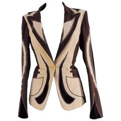 1980s Moschino multicolour jacket 2
