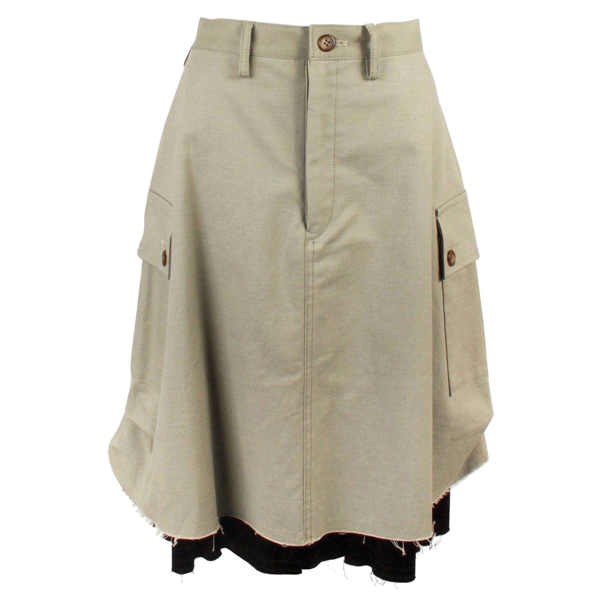 Yohji Yamamoto Cargo Skirt  