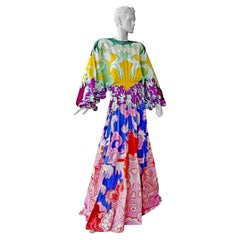 Valentino Artist Inspired Head Turning Fabulous Dress Gown NWT