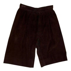Yve Saint Laurent Cord-Stil  Shorts