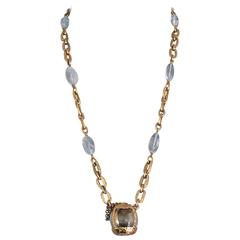 Yves Saint Laurent by Robert Goossens Vintage Rare Champagne Necklace 10