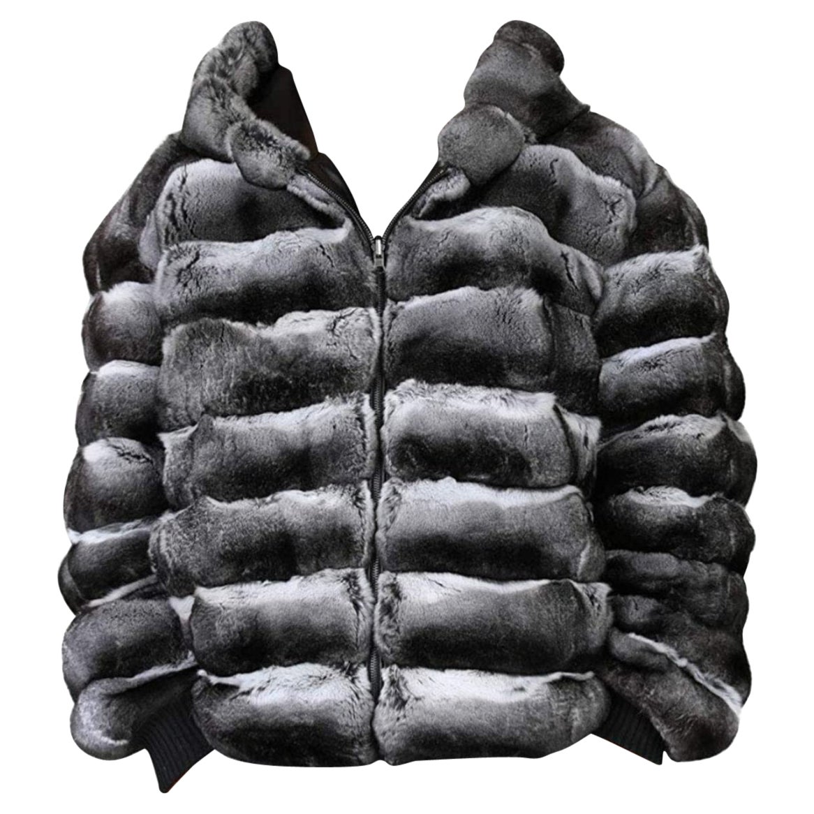 chinchilla leather jacket