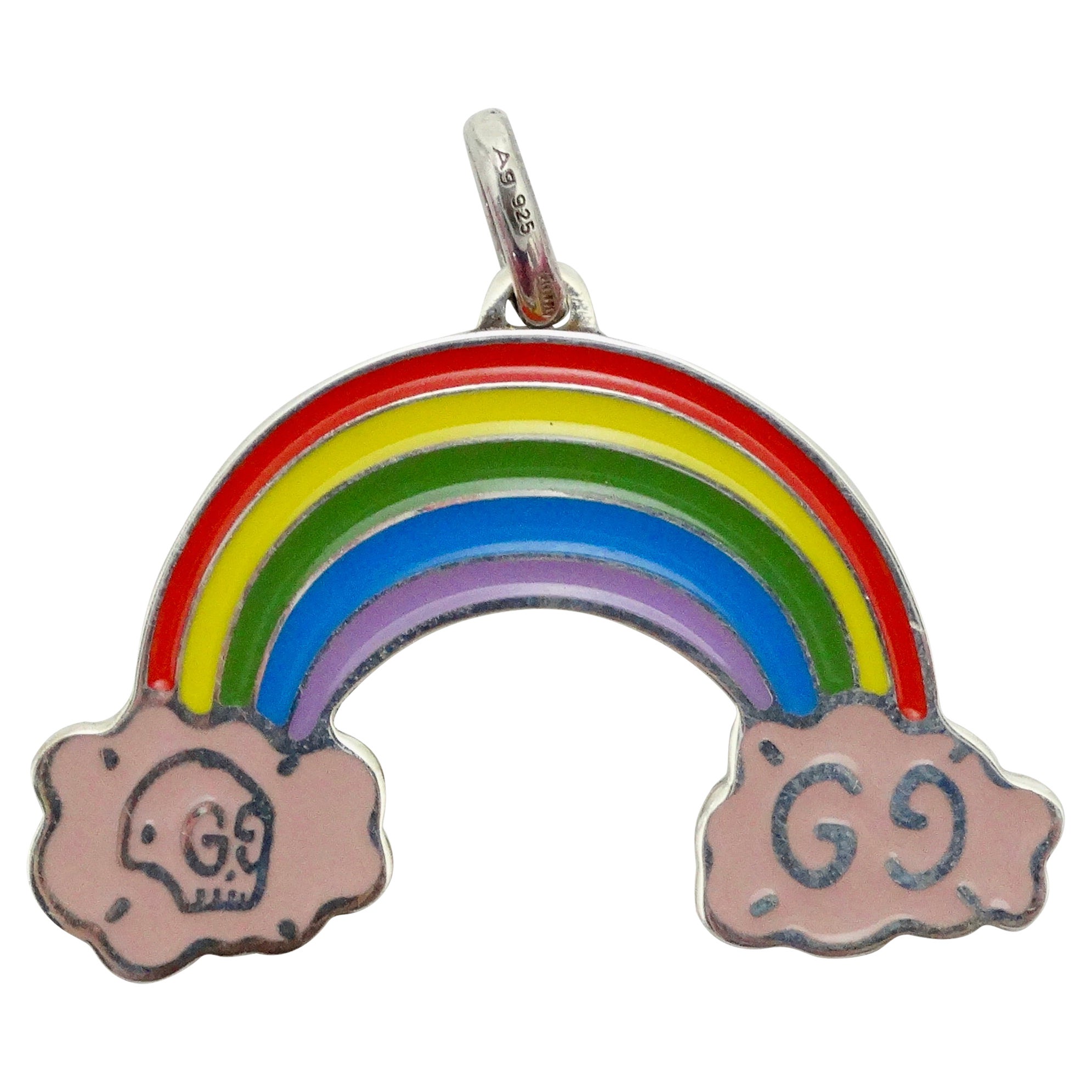 Gucci Ghost Rainbow Charm  For Sale