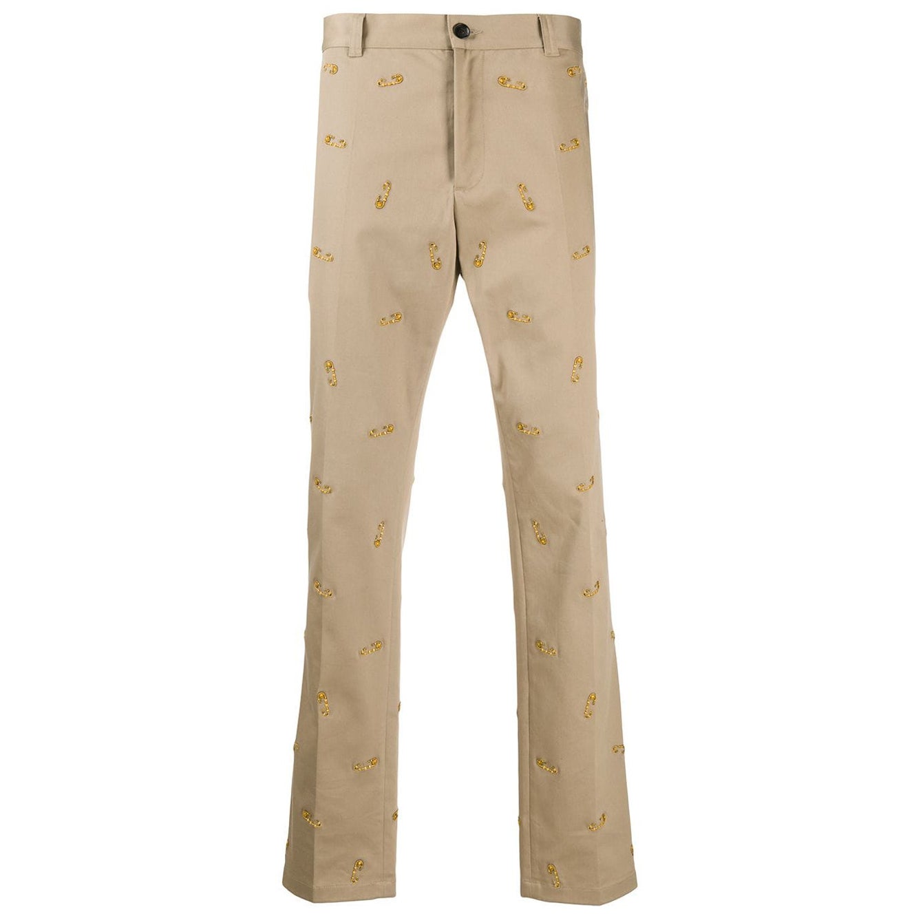 VERSACE SPORT cotton Aquarium Art Print Denim pants Bottoms multicolor 26