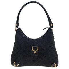 Gucci GG Canvas Abbey D-Ring Tote Bag (SHG-32980) – LuxeDH