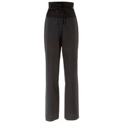 1990's Maison Martin Margiela Double High Waisted Wide Leg Pant