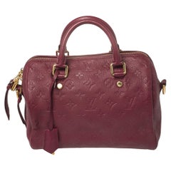 Louis Vuitton Speedy Bandouliere Monogram Empreinte 25 Aurore in Leather  with Gold-tone - US