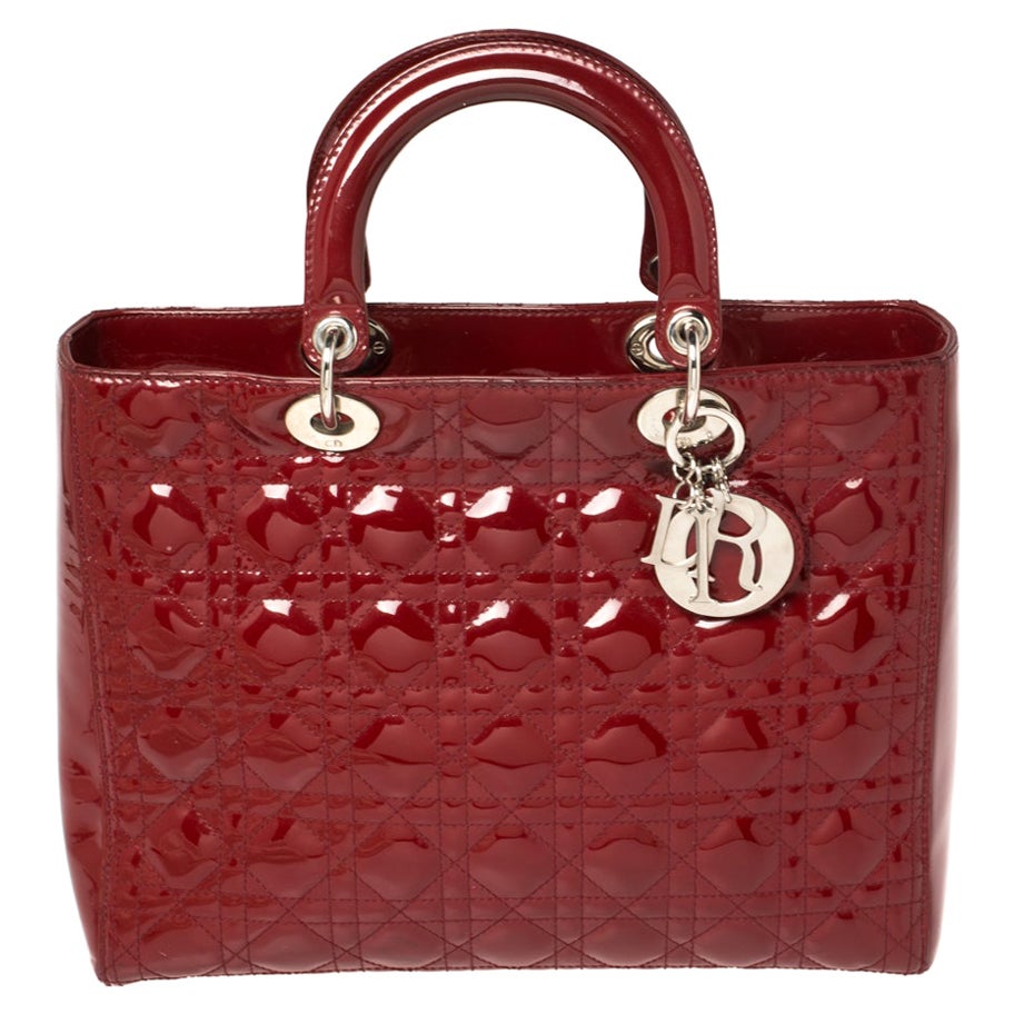 lady dior red