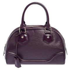 Louis Vuitton Cassis Epi Leather Montaigne PM Bag