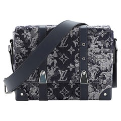 Louis Vuitton Monogram Tapestry Trunk Messenger in Coated Canvas with  Silver-tone - US