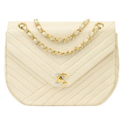 Chanel, Vintage in beige leather