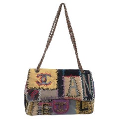 2011 Chanel Jumbo Patchwork shoulder bag