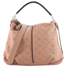 LOUIS VUITTON Selene MM Monogram Mahina Aqua-OUTLET FINAL SALE – ALB