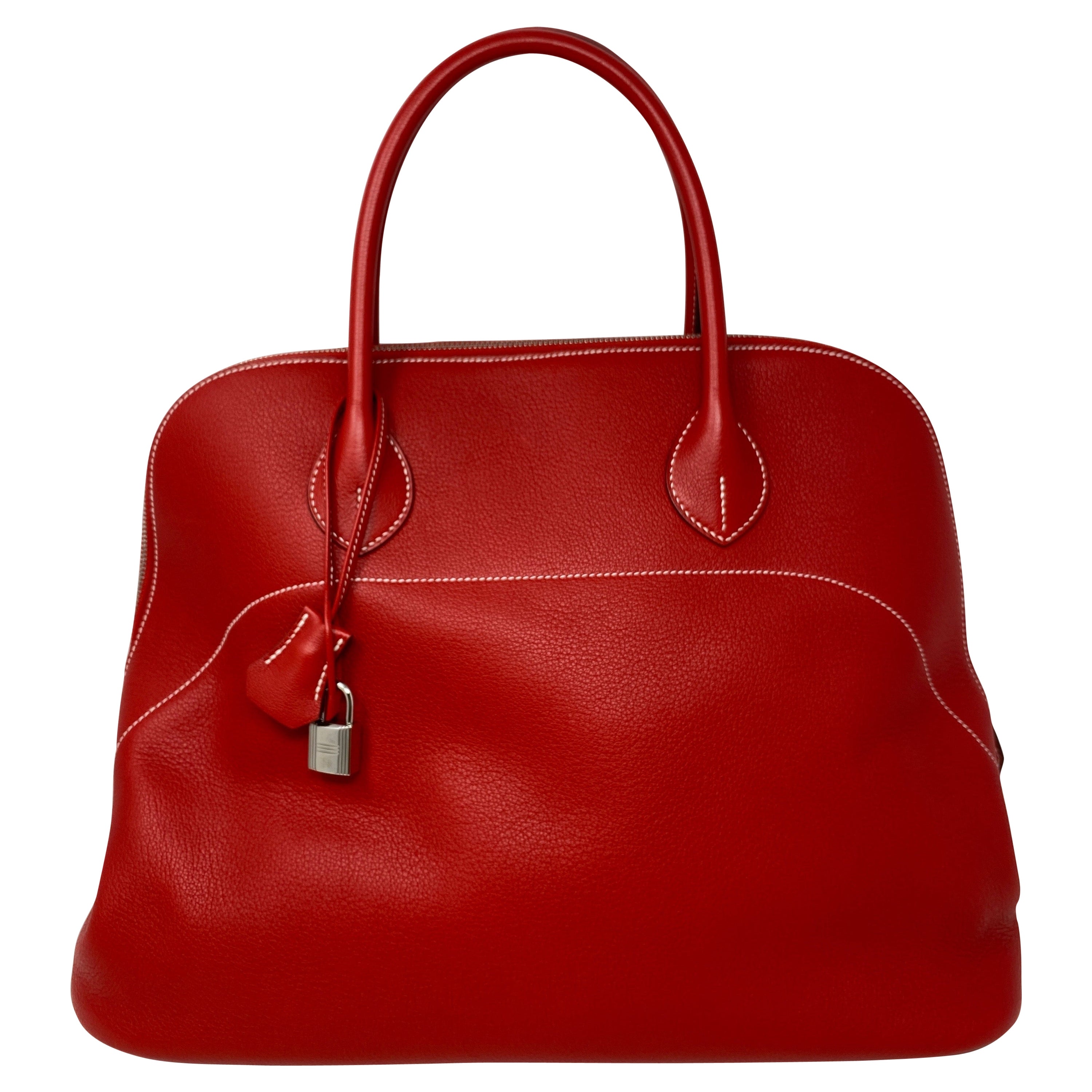 Hermes Red Boilde Bag