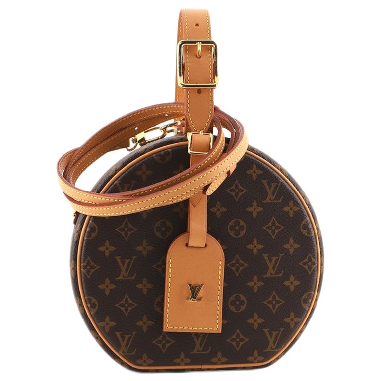 Louis Vuitton Petite Boite Chapeau Bag Monogram Canvas at 1stDibs