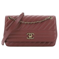 Chanel CC Flap Bag Diagonal Quilted Goatskin Medium