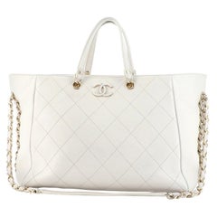 Chanel Neo Soft Shopping Tote Quilted Bullskin Medium