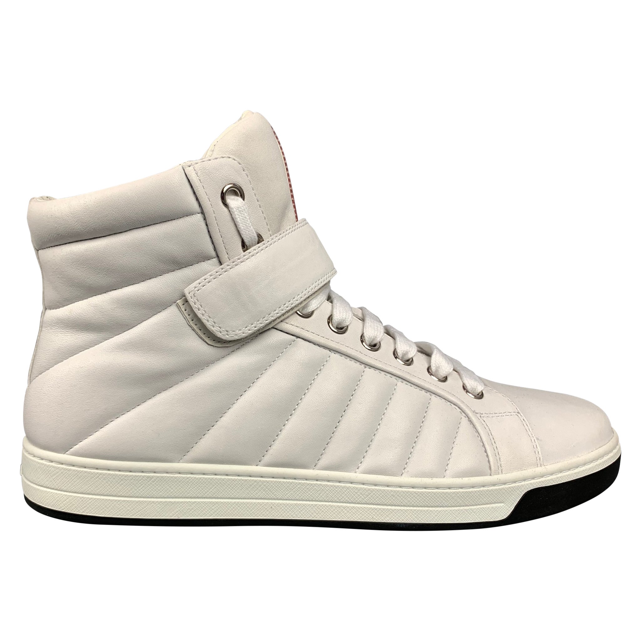 prada quilted leather sneaker