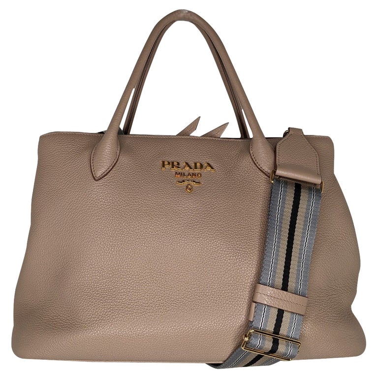 Prada Double Zip Camera Bag Vitello Daino at 1stDibs