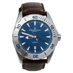 Bernhard H. Mayer Blue Limited Edition Ballad BH05/CWR Men's Wristwatch 44 mm