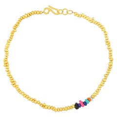 Beaded Enameled Necklace