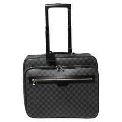 Louis Vuitton Damier Graphite Canvas Pilot Case Luggage