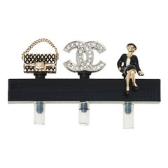 Chanel CC Smartphone Dust Plugs, A Set Of Three Charms